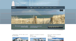 Desktop Screenshot of plumislandbeachrentals.com